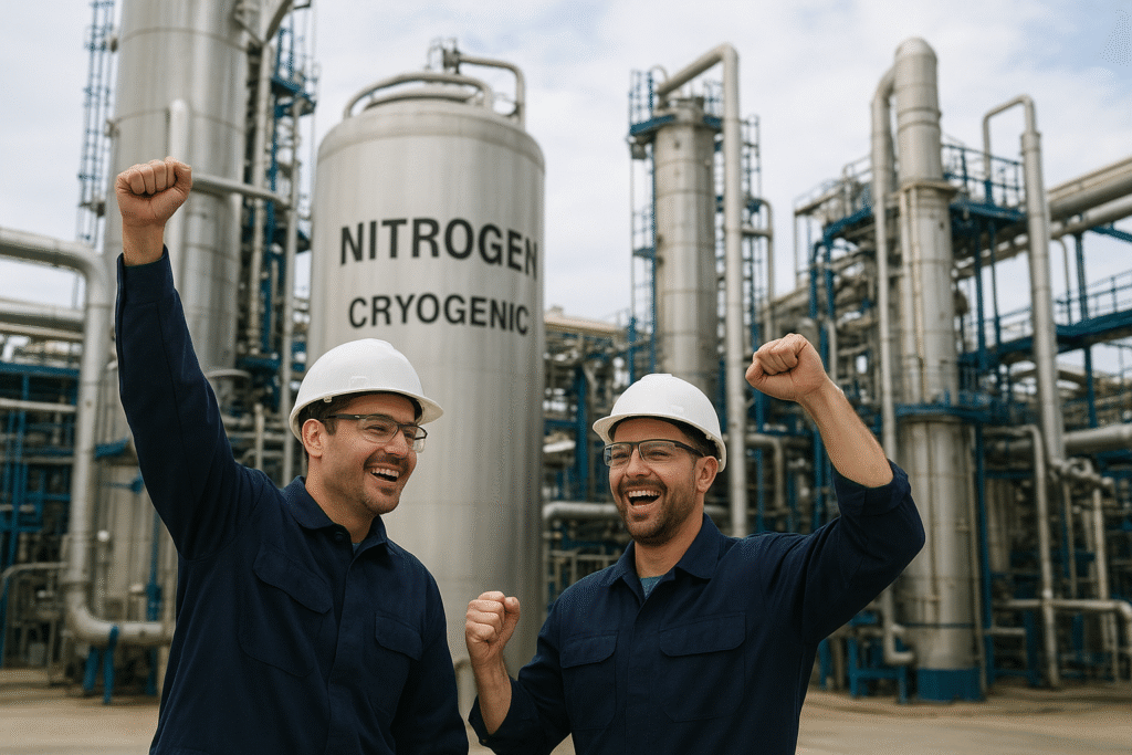 nitrogen plant start up problems