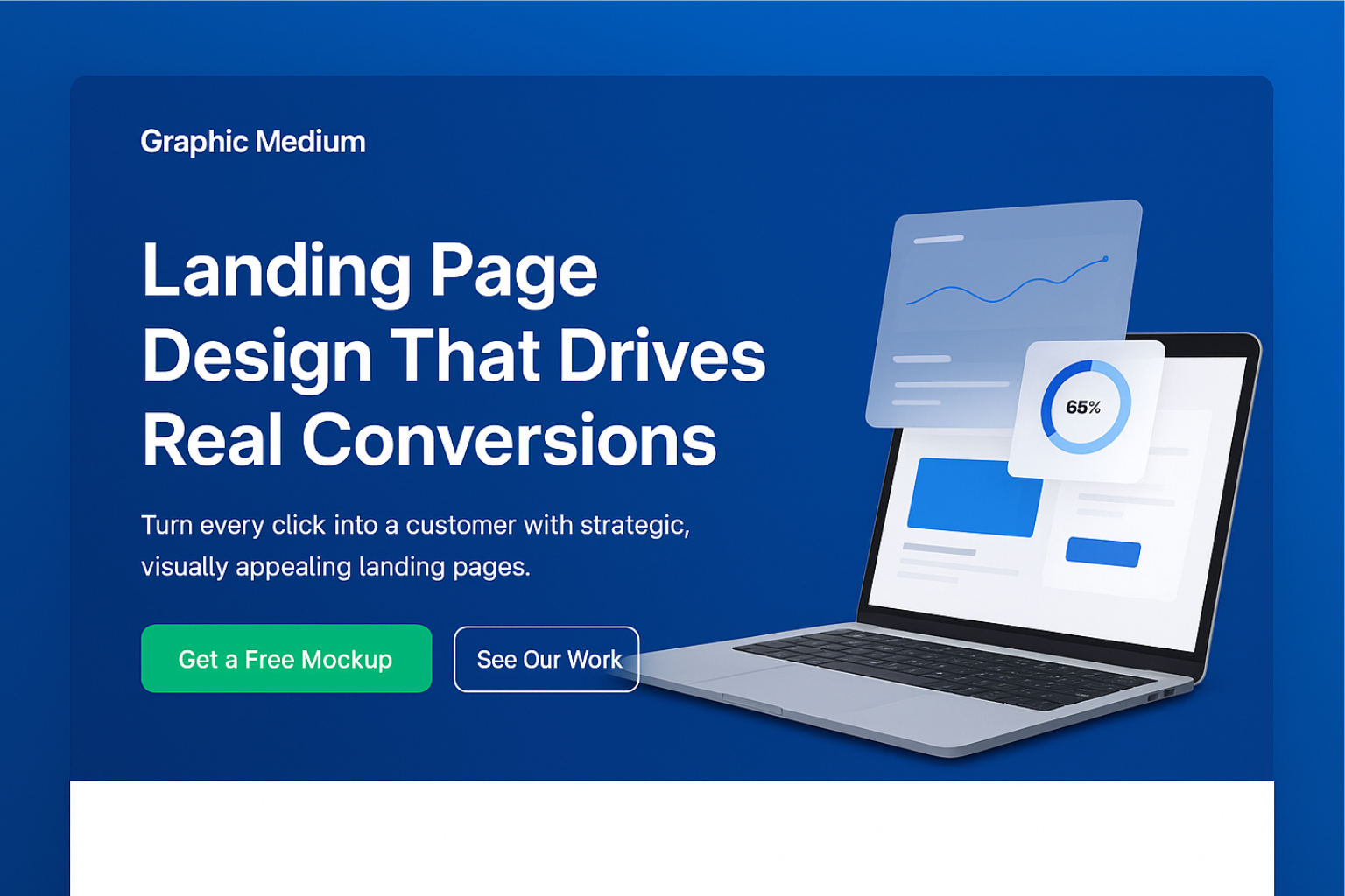 landing page design