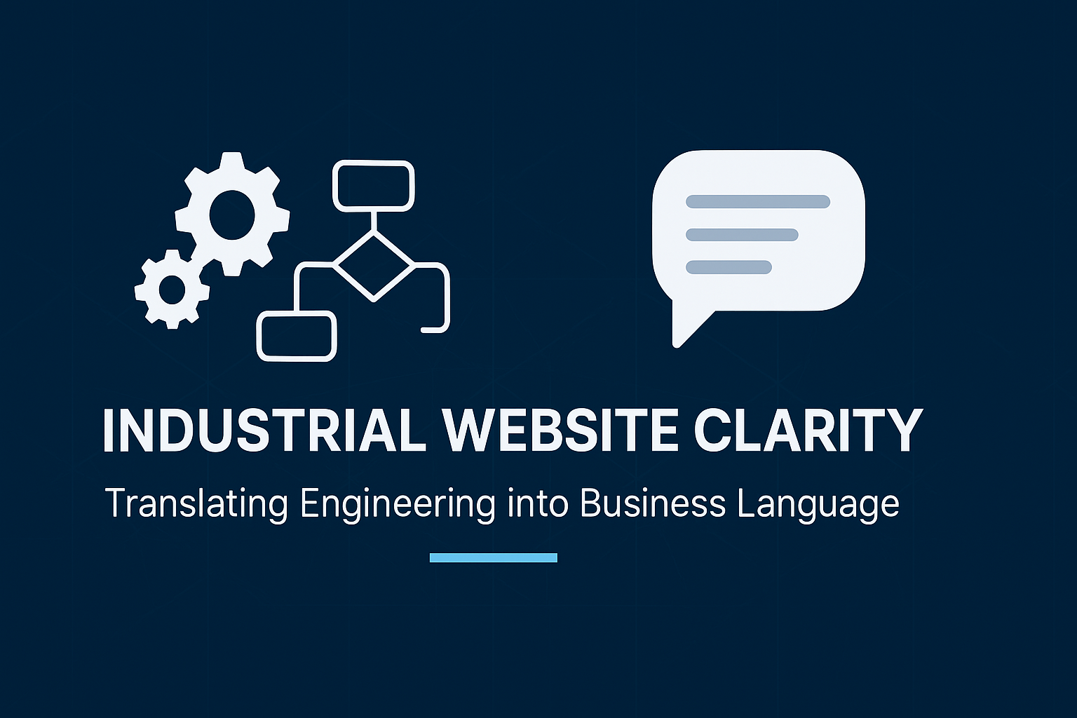 Industrial Website design