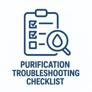 Purification System Troubleshooting