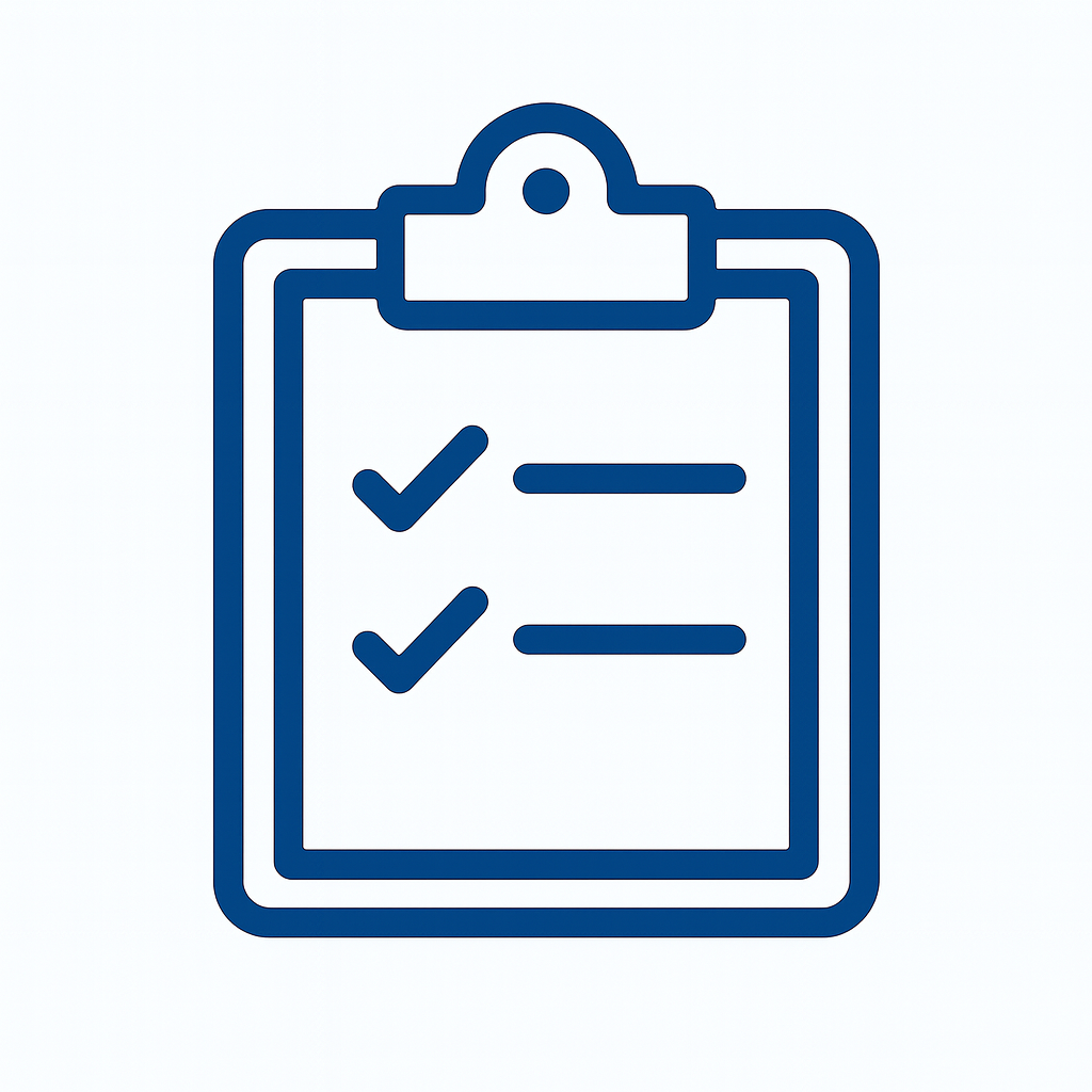 Instrument Verification Checklist