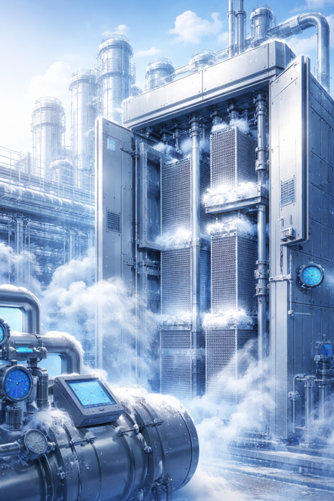 cryogenic cold box operation