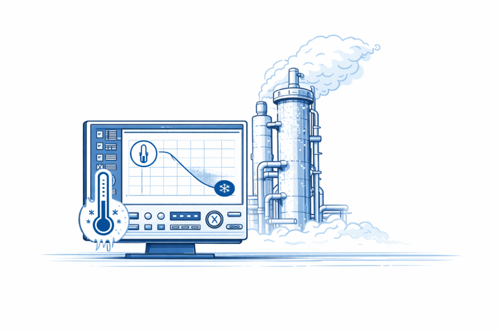 Cryogenic nitrogen plant commissioning