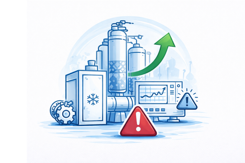 Startup Instability in Cryogenic Nitrogen Plants