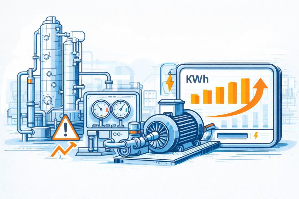 why nitrogen plant energy consumption increases